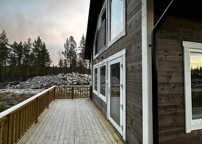 Modern Mountain Cabin In Idre 1022